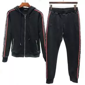 survetement sport dsquared jogging veste pantalon colorway black